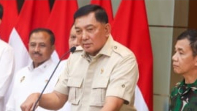 Menteri Pertahanan Sjafrie Sjamsoeddin. [Int]